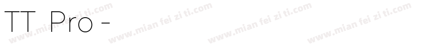 TT 规范 Pro 中字体转换